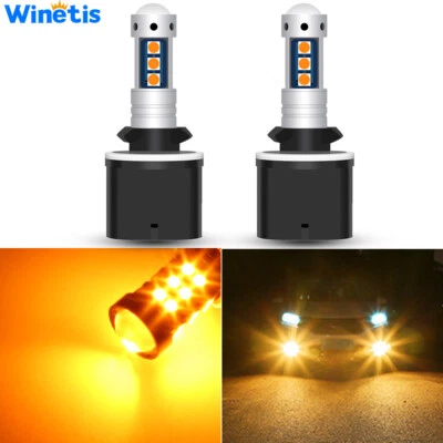 2X 880 899 890 892 3000K Yellow LED Bulb SMD 3030 Fog Driving Light Super Bright - Image 1 of 4