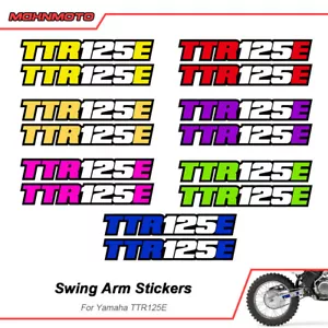 For 2003-2009 Yamaha TTR125E Motorcycle Swing Arm Decal Sticker Graphics Kit 2pc - Foto 1 di 16