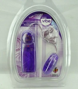Trinity Vibes Super Charged Multi Speed Egg Vibe / Purple / TF - Picture 1 of 4