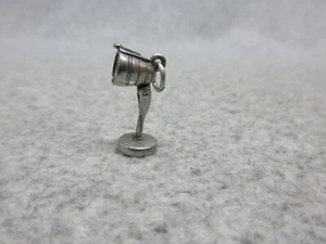 SALON HAIR DRYER STERLING SILVER Vintage CHARM Moves 3.7 G FLOOR HOOD TYPE - Picture 1 of 4