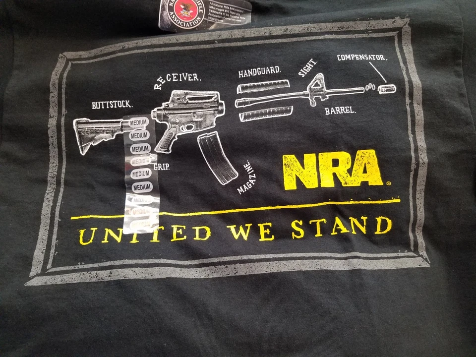 New NRA UNITED WE STAND - GUN PARTS - NRA  - Image 1 of 1