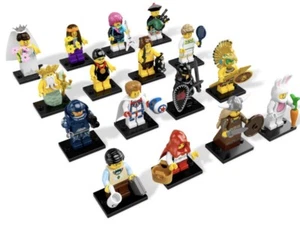 LEGO 8831 Completed Set of 16 Minifigures Series 7 New Authentic - Picture 1 of 1