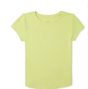 Girls L (10-12) Wonder Nation T-Shirts Green New With Tag - Picture 1 of 12