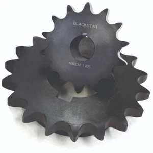 35BS11 x 3/4" Blackstar Steel Sprocket 11 Teeth 3/4" Bore #35 Chain 1.38" OD - Picture 1 of 1