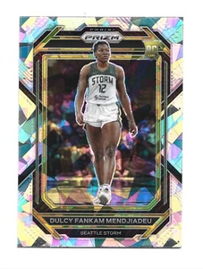 Ice Prizm 2023 Panini WNBA #42 Dulcy Fankam Mendjiadeu Seattle Storm Basketball - Picture 1 of 2