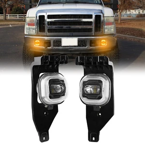 2x DOT LED Fog Lights Turn For Ford F-250 F-350 F-450 F-550 Super Duty 2005-2007 - Bild 1 von 16