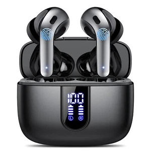 Auriculares Inalámbricos Bluetooth, Auriculares Bluetooth 5.3, 4 Mic con  - Imagen 1 de 6