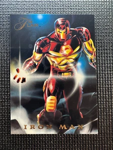 1994 Marvel Flair Annual - Power Blast - Iron Man - #3 - Pack Fresh - Clean - Picture 1 of 2