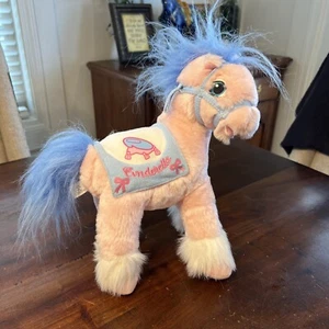 Vintage 2002 Disney Fisher Price 11” Cinderella’s Horse Pink Pony Plush! NICE! - Picture 1 of 12