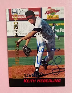 1994 Signature Rookies Baseball Keith Heberling Auto /8650 - Picture 1 of 2