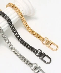 20-200CM Bag Handbag Replacement Metal Purse Chain Strap Shoulder Crossbody - Picture 1 of 7