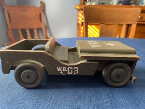 Antiker 40er Jahre Holz Commodities Corp Commando US Army Willys Jeep - Bild 1 von 7