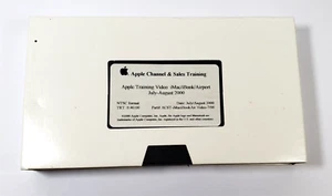 Computadora Apple 2000 iMac/iBook/Ventas de Aeropuerto Entrenamiento Video Cinta VHS Julio-Agosto - Imagen 1 de 9