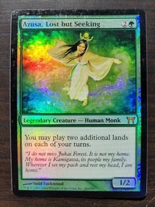 MTG Champions of Kamigawa Foil - 1 x Azusa, Lost but Seeking (NM) - Picture 1 of 3