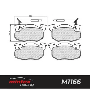 Pastillas de freno de alto rendimiento Mintex Racing MDB1291 M1166 - Imagen 1 de 1