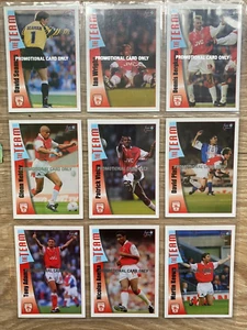 Futera Fans Selection 1997 Arsenal Rare Promotional Set - Zdjęcie 1 z 10