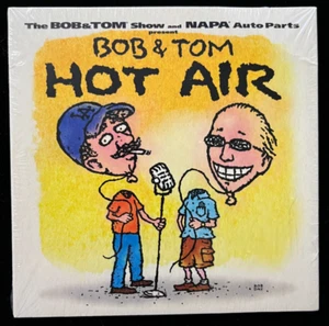 Bob and Tom Hot Air 2011 CD Q95 Comedy 24 tracks NEW! CREASE IN CORNER OF CASE - Imagen 1 de 4