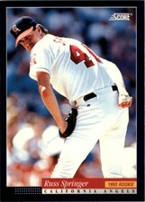 1994 Score MLB Russ Springer #562