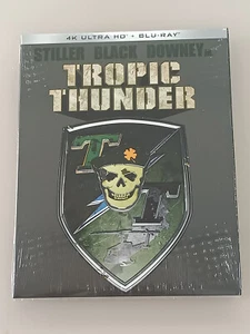TROPIC THUNDER 4K ULTRA HD + BLU-RAY NEW SEALED W/ OOP SLIPCOVER - Imagen 1 de 3