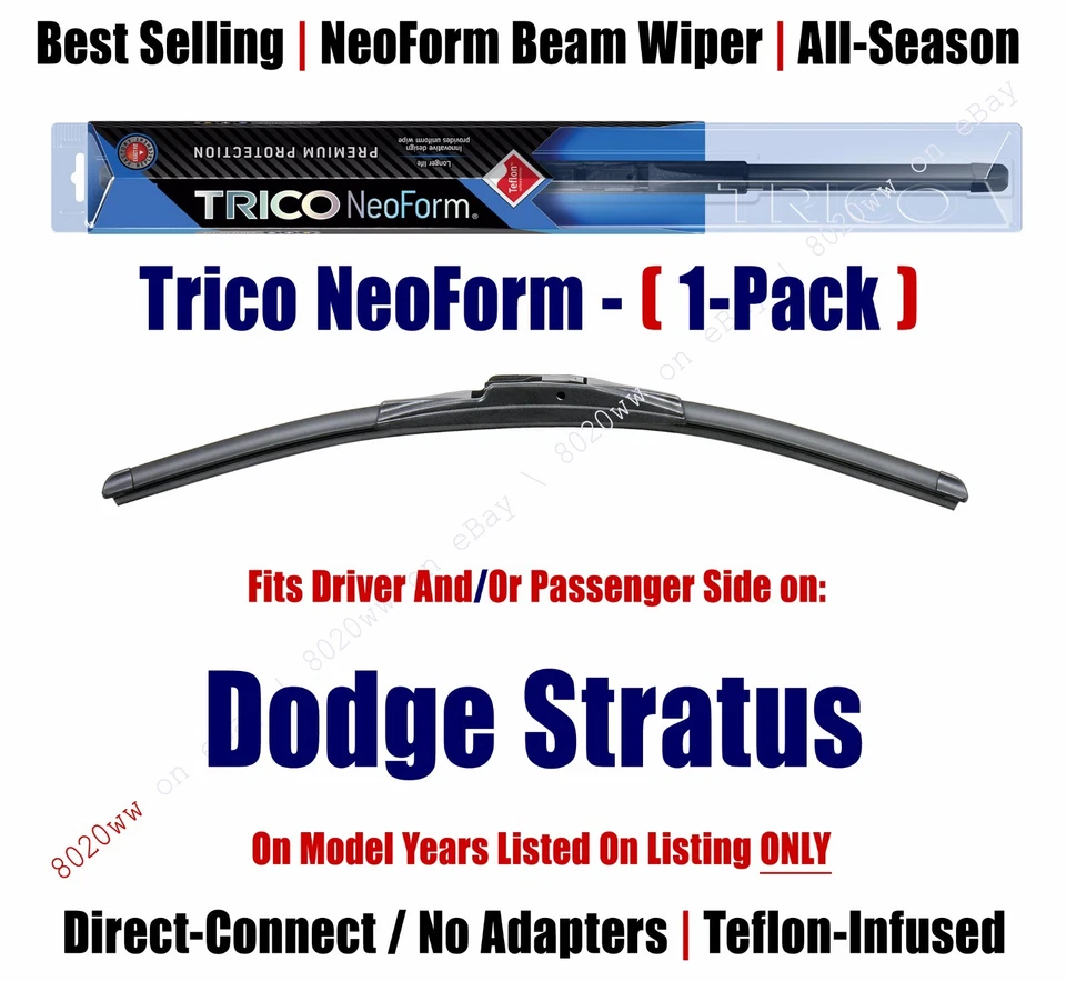 Escobilla limpiaparabrisas Super Premium NeoForm (cantidad 1) para Dodge Stratus 1995-2006 - 16220 Foto 1 de 1