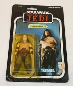 De colección Rancor Keeper STAR WARS ROJO 1983 KENNER 77 TRASERO HK sin usar, en caja, etiqueta de precio - Imagen 1 de 15