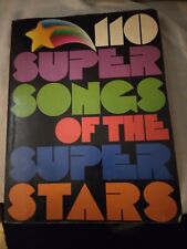 New Listing110 Super Songs Of The Super Stars Easy Guitar Songbook Beatles Dylan Clapton