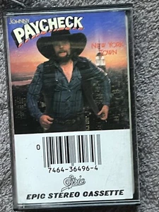 JOHNNY PAYCHECK - NEW YORK TOWN (Cassette 1980, Epic) JET 36496 - Imagen 1 de 15