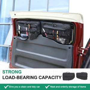 Car Tailgate Window Storage Bag Storage Tool Pouch For Toyota FJ Cruiser 2007-21 - Picture 1 of 12