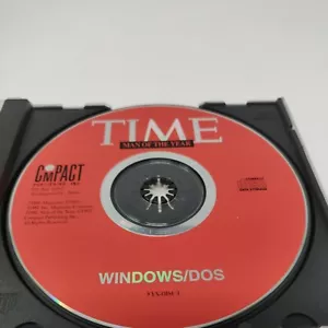 TIME MAN OF THE YEAR CD-ROM WINDOWS/DOS FROM 1993 - Picture 1 of 1