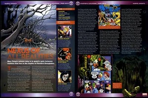 Nexus All Realities - Man Thing #NR-01 Locations Marvel Knights Fact File Page - Picture 1 of 1