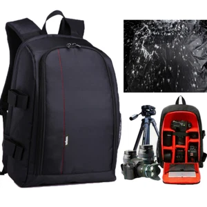 XXL-Large Travel Camera Bag Backpack Case Portable Backpack Bag with Rain Cover - Picture 1 of 18