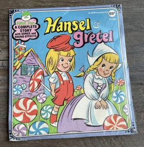 SEALED Hansel & Gretel Story Vinyl Record 45 RPM F1236 Peter Pan Records NEW Vtg - Picture 1 of 4