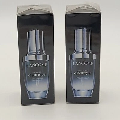 Lancome Advanced Genifique Concentrado Activador Juvenil Paquete de 2, 1 oz 30 ml Nuevo Foto 1 de 4