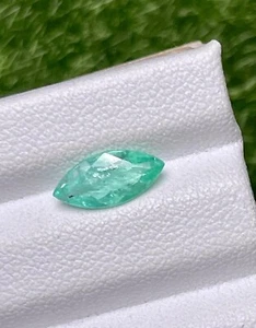 1.11CT Free Ship! 100% Natural Copper Bearing Paraiba Tourmaline Loose Gemstone - Picture 1 of 3