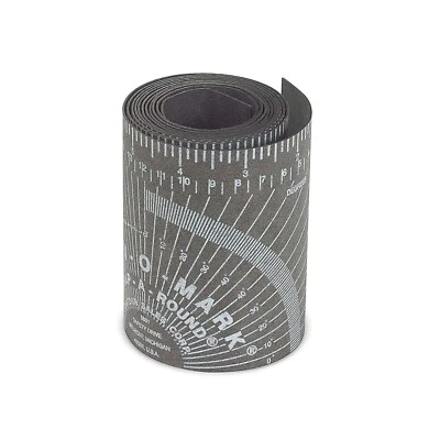 Herramienta de medición de tubería de seguridad Jackson envoltura alrededor de cinta, medición de ángulo flexible y M... Foto 1 de 4