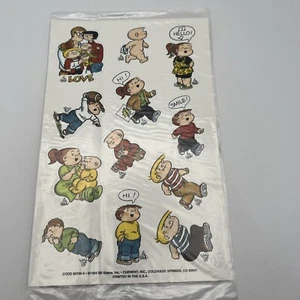 Current Inc Family Circus Vintage Stickers By Bil Keane 1994* 1 Pack Of 2 Sheets - Picture 1 of 12