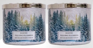 ¡PACK DE 2! BATH & BODY WORKS CAÍDA RÁFAGAS PERFUMADAS 3 MECHAS VELA 14,5 OZ GRANDE - Imagen 1 de 6