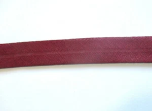 2 m Schrägband Baumwolle rot 20 mm Nähen Stricken Handarbeit - Bild 1 von 1