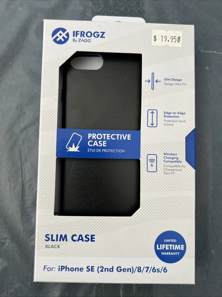 Funda ZAGG Gear4 Piccadilly - iPhone SE (2020-2022)/8/7 - Negra Transparente Foto 1 de 1