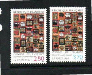 FRANCE MNH 1994 SGC51-C52 COUNCIL OF EUROPE - Picture 1 of 1