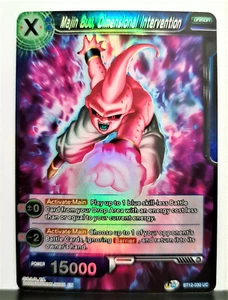 Dragon Ball Super TCG BT12-030 UC Foil Super Majin Buu Dimensional Intervention - Picture 1 of 2