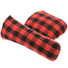  2 Pcs Red Cotton Sleeve Ironing Board Pincushions for Sewing