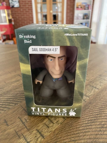 NIB!  Breaking Bad Saul Goodman Titans Vinyl Figures Nerd Block - 4.5" Cover