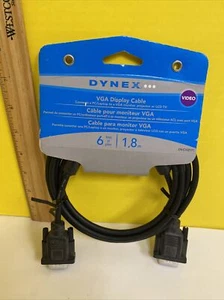 Dynex VGA 6' Cavo di ricambio per monitor PC DX-C102111 - Foto 1 di 7