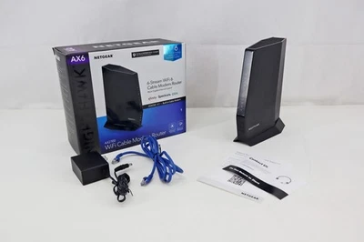 Netgear Nighthawk CAX30 AX2700 DOCSIS 3.1 Cable Modem Router - Image 1 of 3