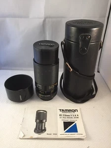 Tamron 80-210mm F/3.8-4 Adapt All 2 Lens With Carry Case & instructions, Pentax - Picture 1 of 10