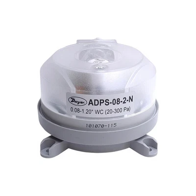Dwyer ADPS-08-2-N Adjustable Differential Pressure Switch 0.08 to 1.2"w.c. M20 - Image 1 of 2