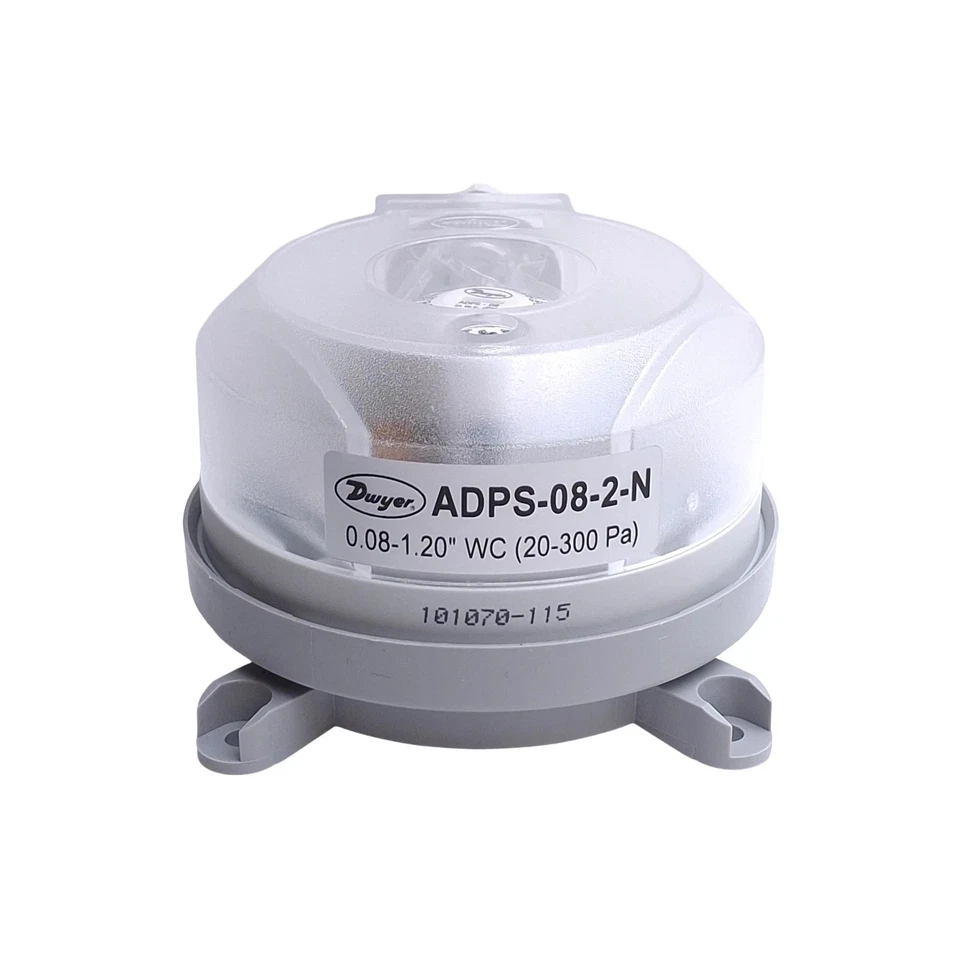 Dwyer ADPS-08-2-N Adjustable Differential Pressure Switch 0.08 to 1.2"w.c. M20 - Image 1 of 1