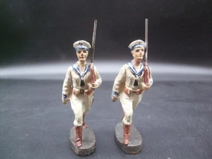 Elastolin 2 Marine Soldaten im Marsch - Bild 1 von 5