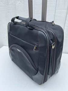 Samsonite Wheeled Laptop Briefcase Trolley Case Wheelie Bag vGC Pilot overnight - Picture 1 of 17